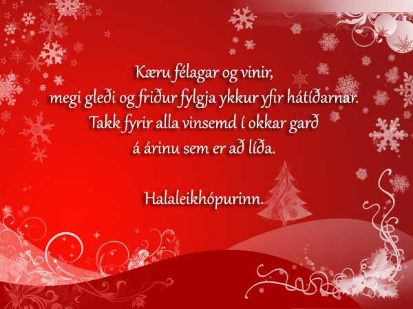 Gleðileg jól